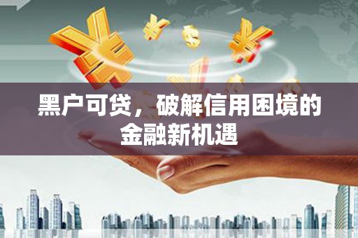 隆德黑户可贷，破解信用困境的金融新机遇